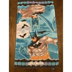 Vintage DC Comics Batman Beach Towel Jay Franco Super Hero Classic
